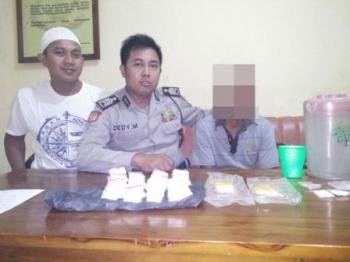 Pengedar Pil Carnophen di Gulung Aparat