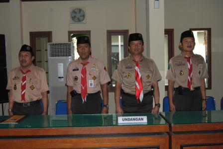 Aklamasi, Yuhronur Kakwarcab Pramuka Lamongan 4 Besar Kwarcab Tergiat  