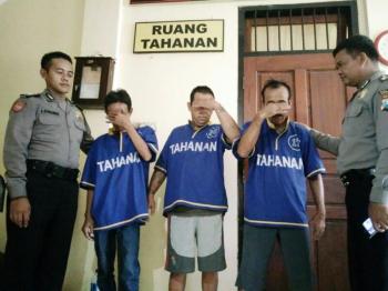 Tim Buser Polres Pasuruan Libas 3 Penjudi Domino