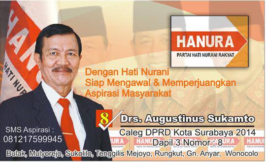 Agustinus Sukamto Siap Perjuangkan Aspirasi Warga