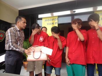 Tiga DPO Kasus Pembunuhan Polres Martapura Ditangkap Polrestabes Surabaya di Malang