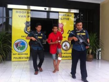 Satu Pelaku Spesialis Pencurian Dengan Kekerasan Dibekuk Tim Anti Bandit.