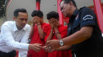 Dua Mahasiswa di Tangkap Aparat Setelah Berhasil Mencuri Honda Beat