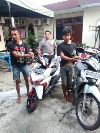Beraksi 5 Kali , Curanmor Ingusan Keok Di Polsek Sukolilo