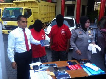 Suami Istri Kompak Gelapkan Uang Perusahaan Perkapalan 10 Milyar