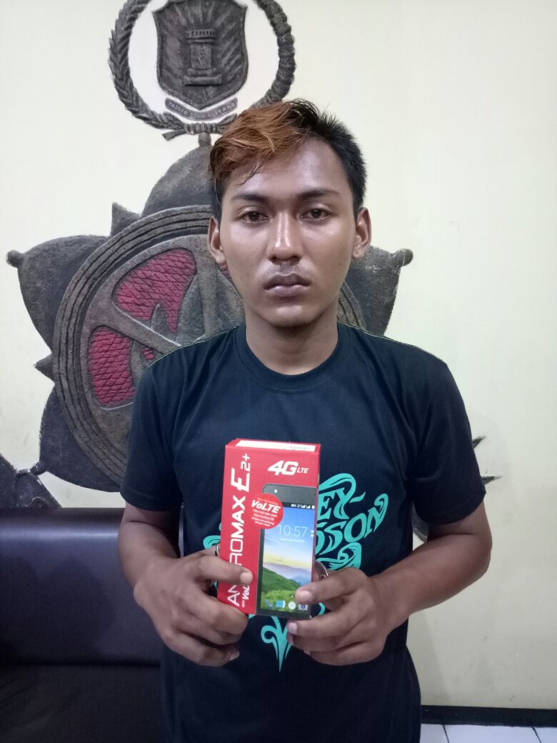 Curi HP, Arek Putat di Ciduk Polisi.