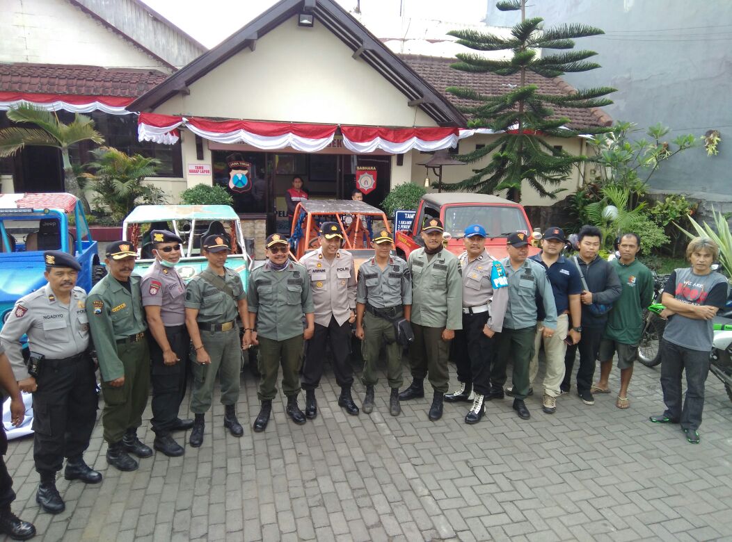 Polri dan Perhutani Patroli Bareng Cegah Karhutla.