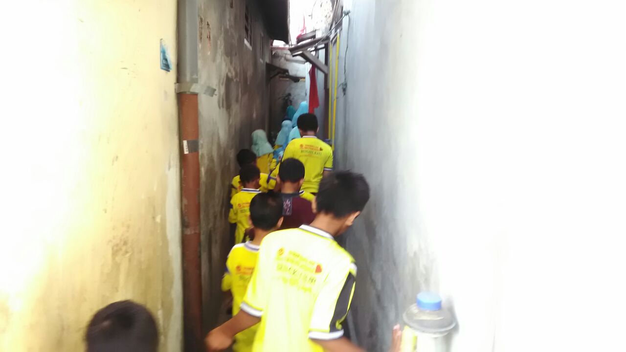 Lembaga Pembinaan Anak Bina Hati Lakukan Kerja Bakti.