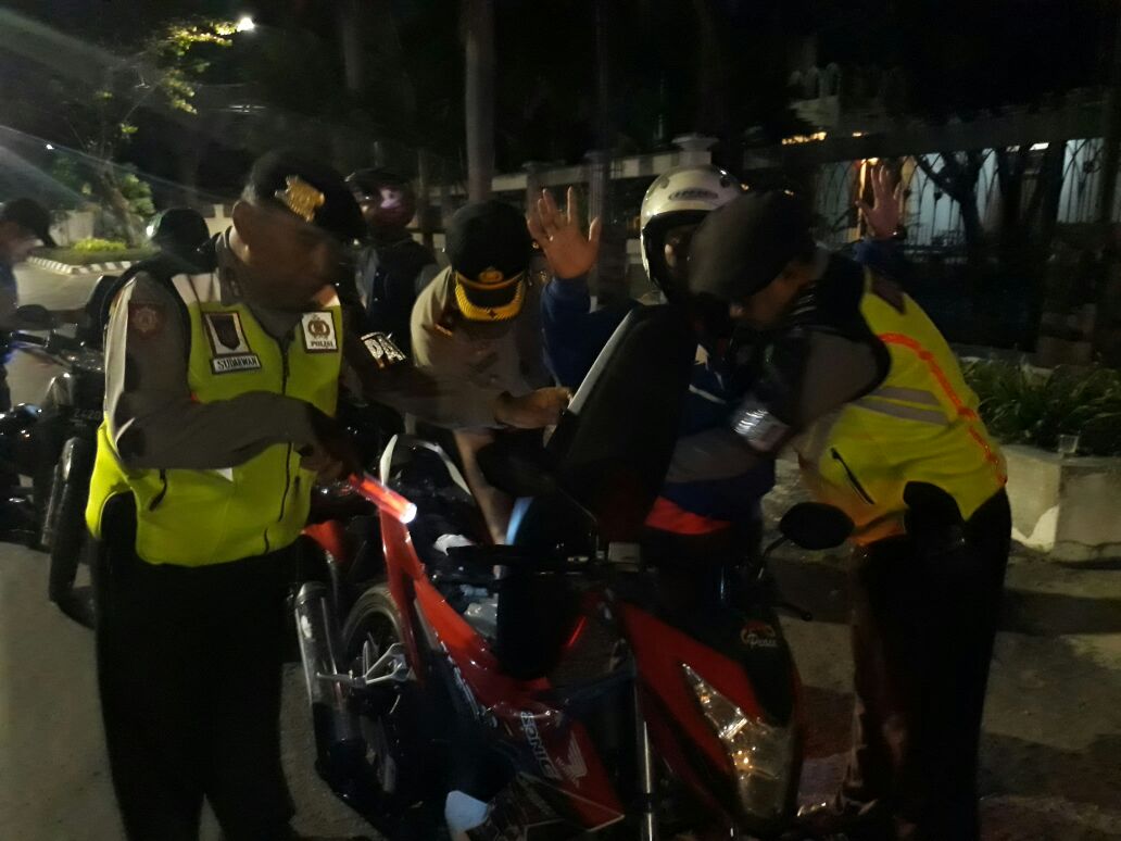 Persempit Ruang Gerak Kejahatan, Polsek Tegalsari Gelar Razia Sikat Semeru.