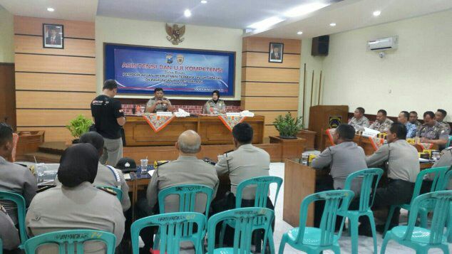 Polres Malang Gelar Asessment dan Uji Kompetensi.