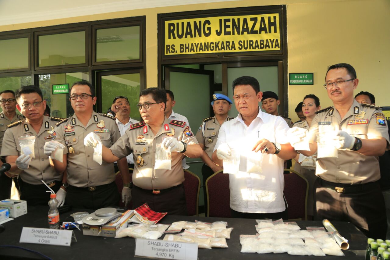 Setelah Polrestabes Surabaya, Polda Jatim Juga Tembak Mati BD Narkoba.