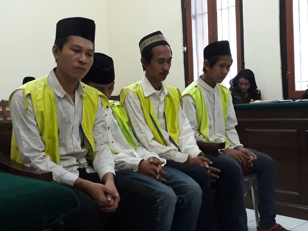 Jadi Budak Narkoba, 4 Pemuda Dijatuhi Hukuman.