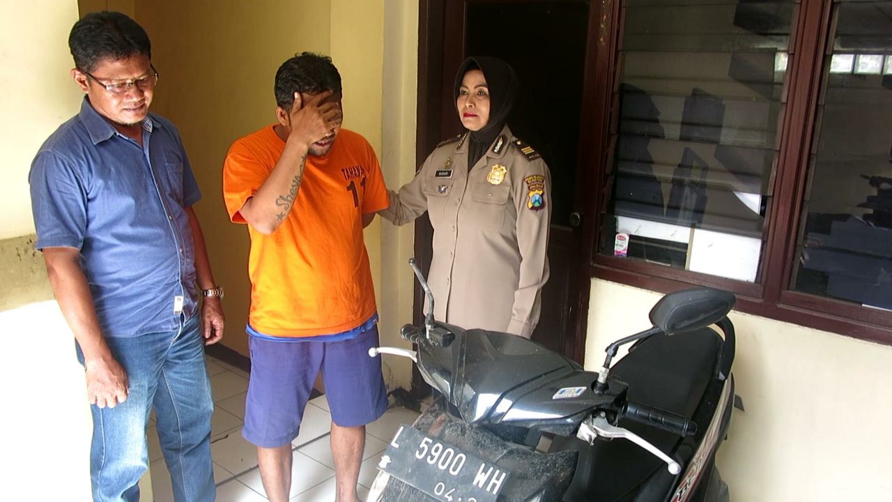 Belum Sempat Bawa Kabur Hasil Curian, Pria Ini Keburu di Tangkap.