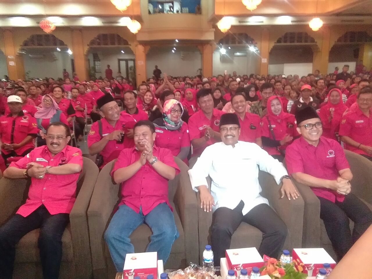 Rakercab PDI-P Surabaya Hadirkan Gus Ipul dan Aswar Anas