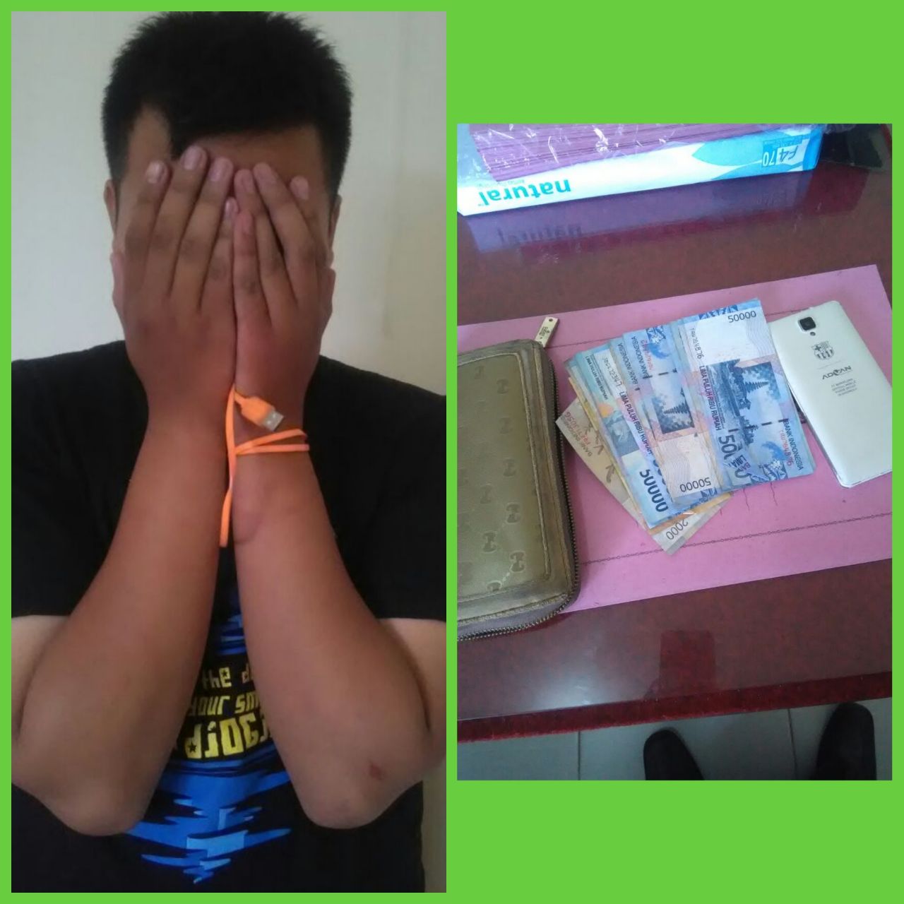 Butuh Uang Buat Tahun Baru, Warga Kediri Njambret di Surabaya.