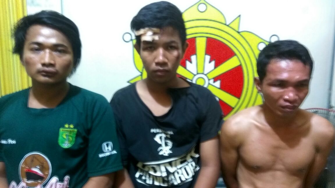 Diduga Provokator, 3 Suporter di Amankan.