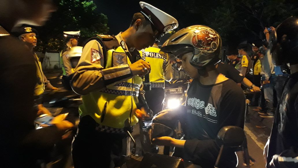 Cegah Gangguan Kamtibmas, Polsek Karangpilang Gelar Operasi Cipkond.