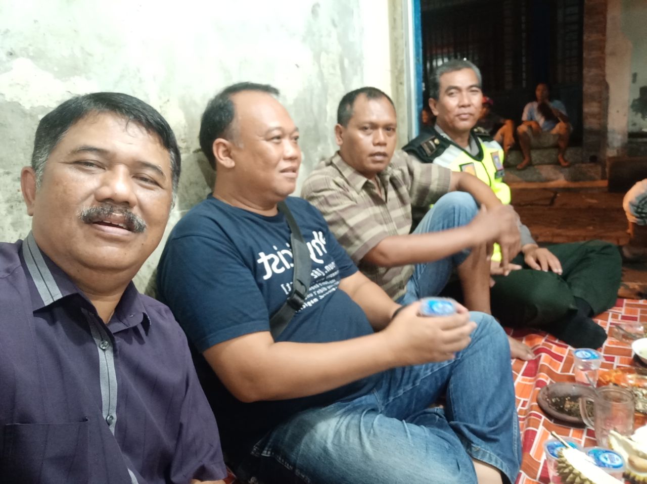 Kapolsek Sawahan Cangkruan di RW 03 Kupang Krajan.