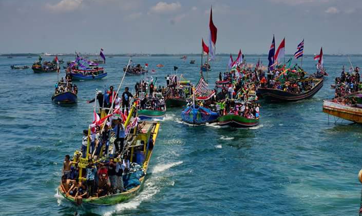 Semarak Tradisi Petik Laut, di HUT ke 322 Kota Pasuruan.