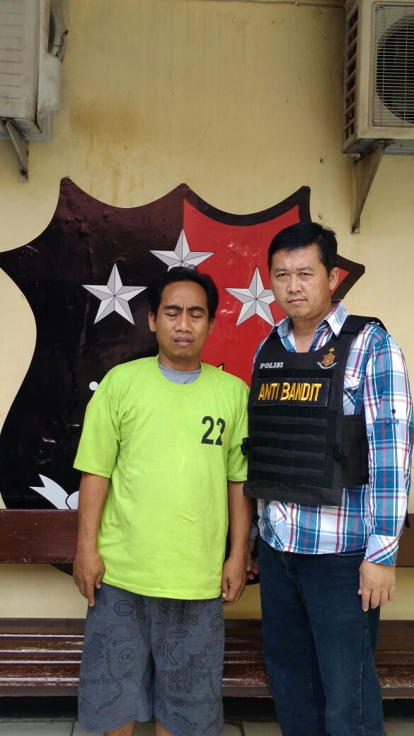 Kantongi Sabu, Warga Banyu Urib Lor VI di Tangkap.