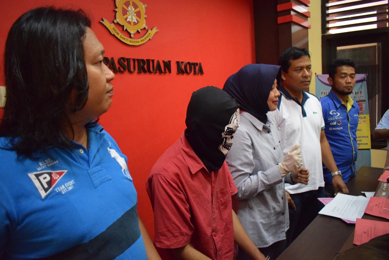 Diringkus, Pelaku Pembunuhan di Pelabuhan Kota Pasuruan.