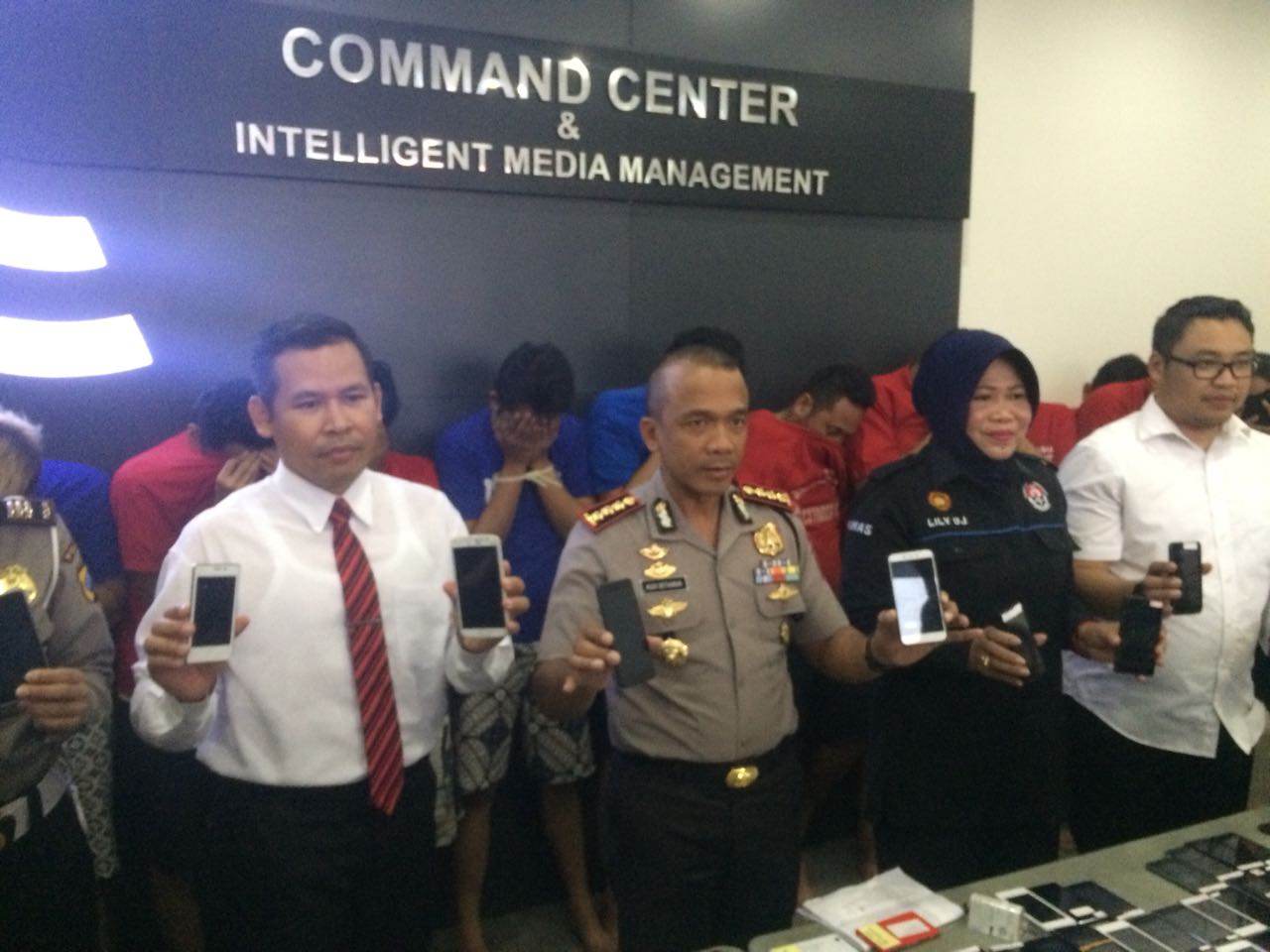 Bobol Perusahaan Dengan Order Fiktif, 16 Driver Online di Bekuk