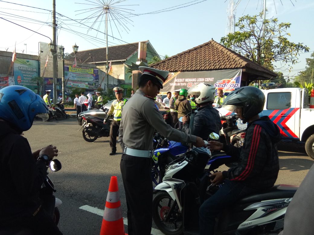 Dibanding Tahun 2017, Tilangan Ops Patuh 2018 Polres Pasuruan Meningkat 115,30