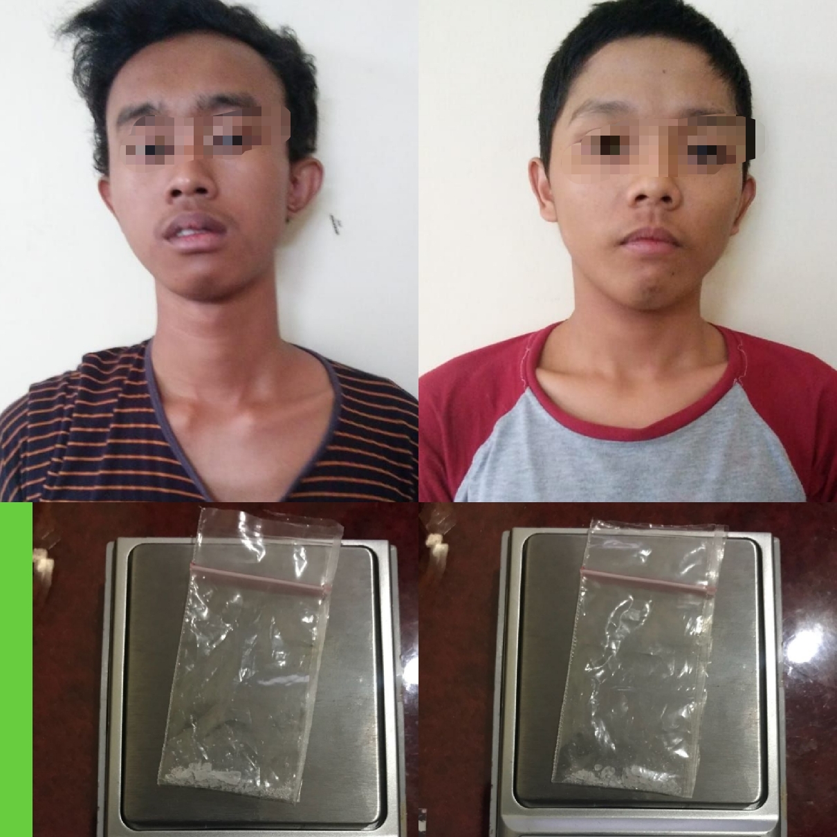 Asyik Nyabu di Kamar Homestay, 2 Pemuda Grebek Polisi.