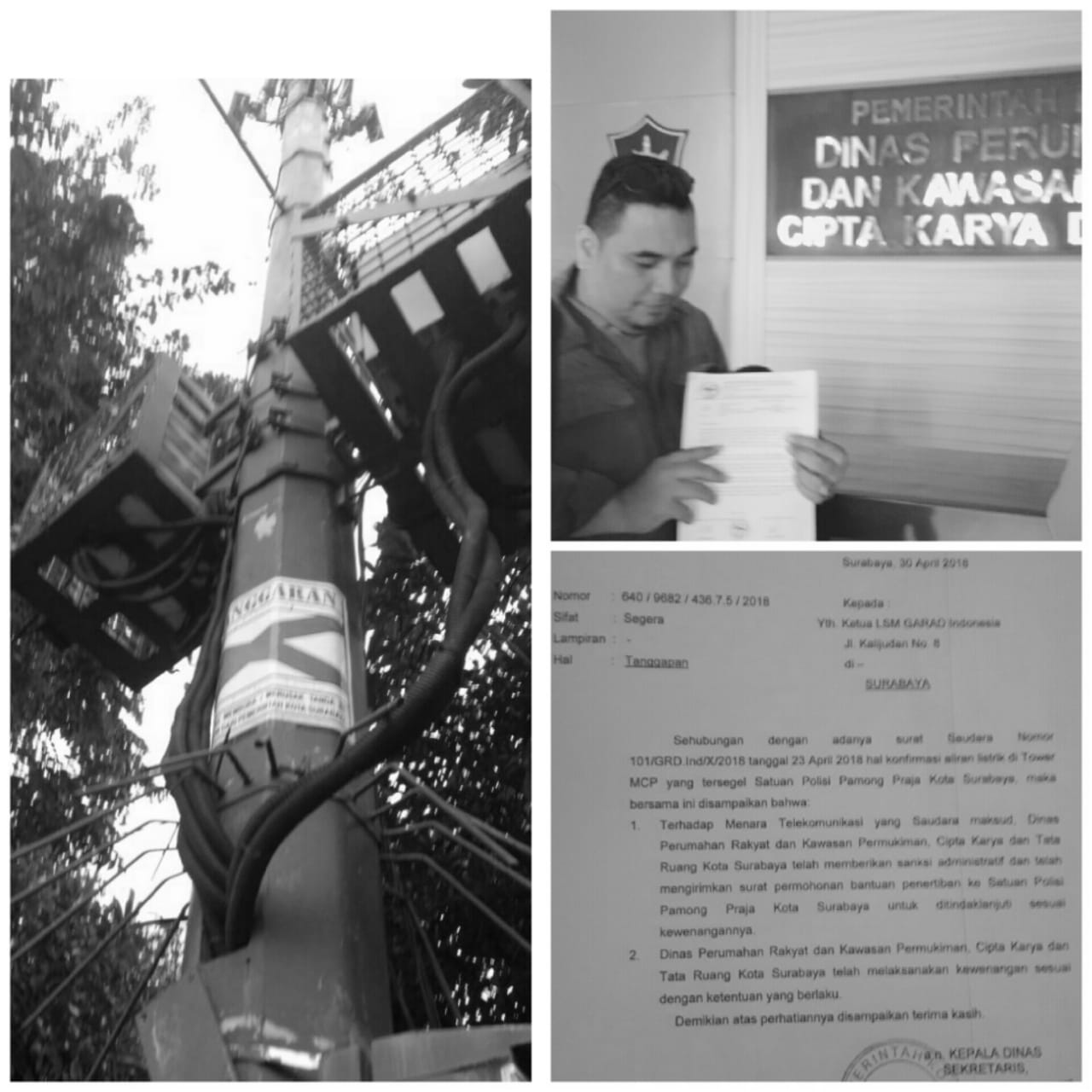 Dikritisi LSM Garad, Provider Bodong Mulai di Bongkar.