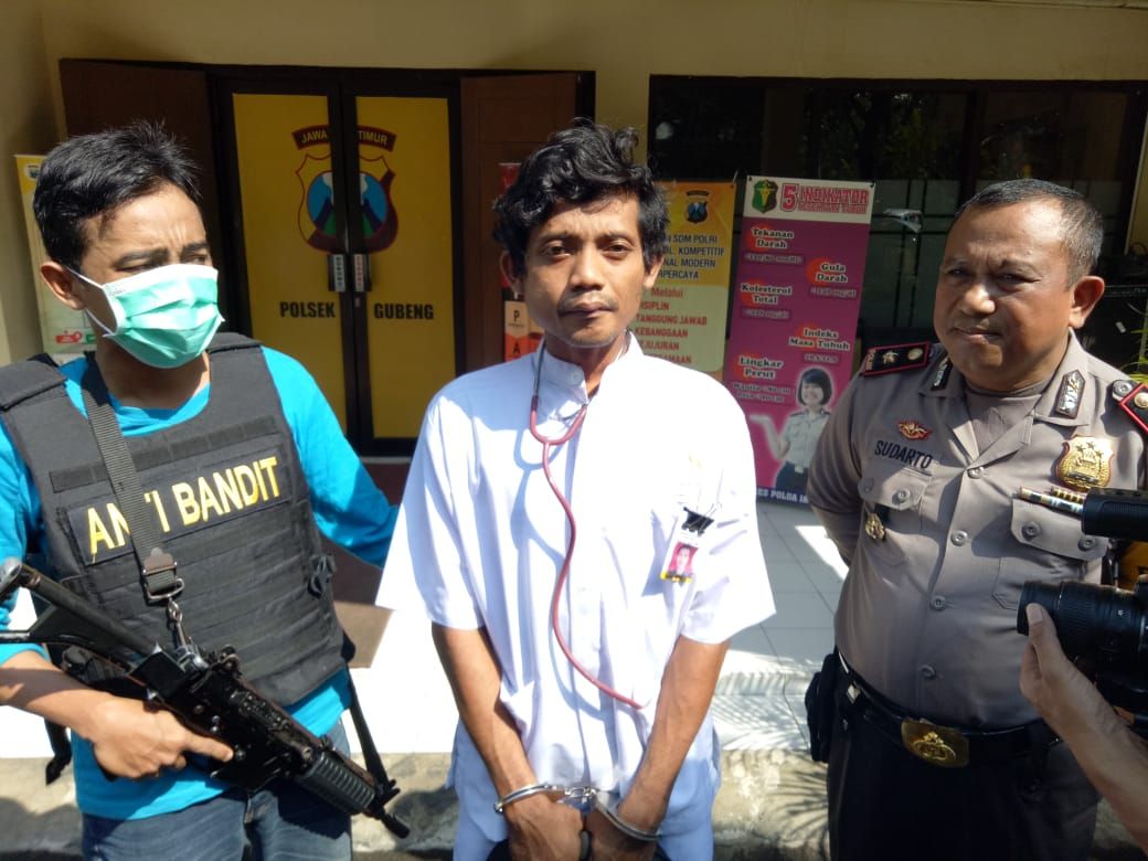 Penjahat Ini Berseragam Perawat, Sukses Gondol Laptop Dokter Muda RSUD dr. Soetomo.