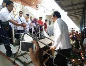 Pelepasan Mudik Gratis Pertama, Pelindo I Dihadiri Gubernur Kepri.