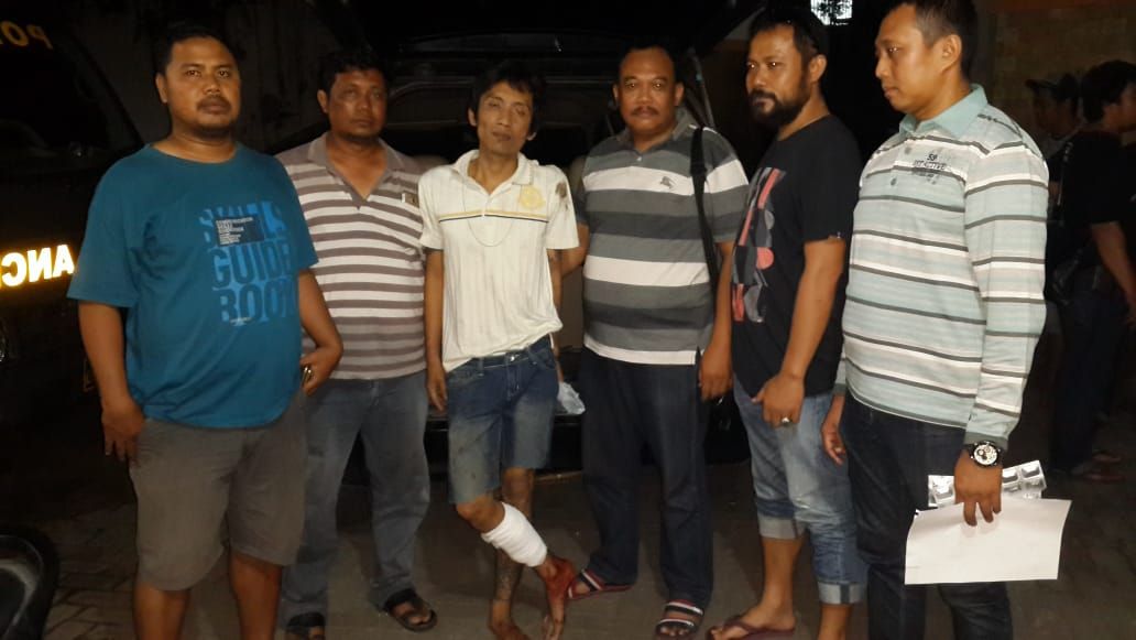 Melawan Saat di Tangkap, Pria Asal Tembok Lor Dihadiahi Timah Panas.
