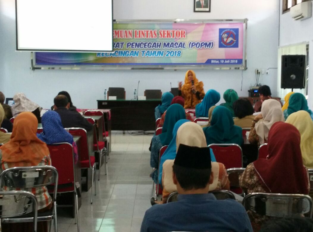 Waspadai Bahaya Cacingan Pada Anak, Dinkes Kabupaten Blitar Gelar Pertemuan.