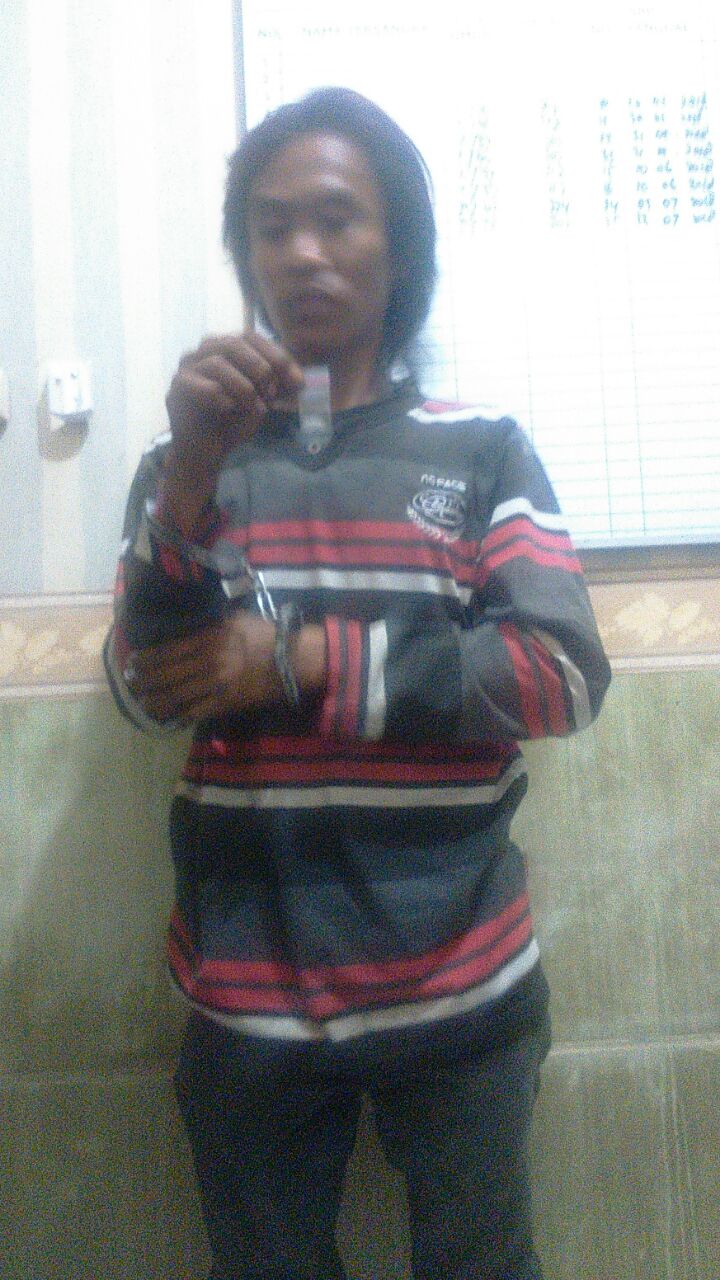 Polsek Pabean Cantikan, Ringkus Sopir Truck Simpan Sabu.