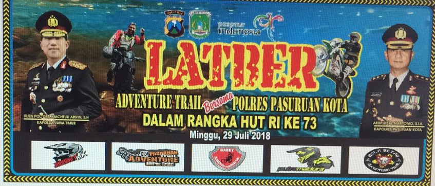Peringati HUT RI ke 73, Polresta Pasuruan Gelar Adventur Trail Minggu Besok.