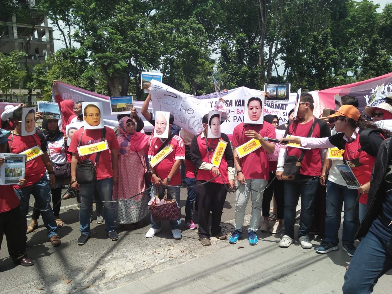 PCS Gelar Aksi Damai, Tuntut Kejati Jatim Amankan Aset Sipoa