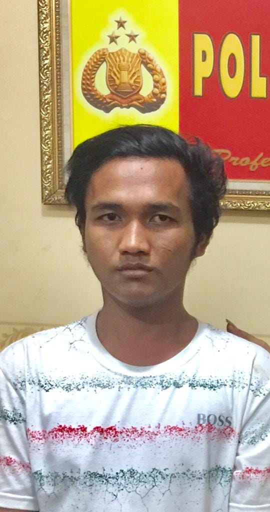 Simpan Sabu di Rak Televisi, Pemuda Ini Terciduk.