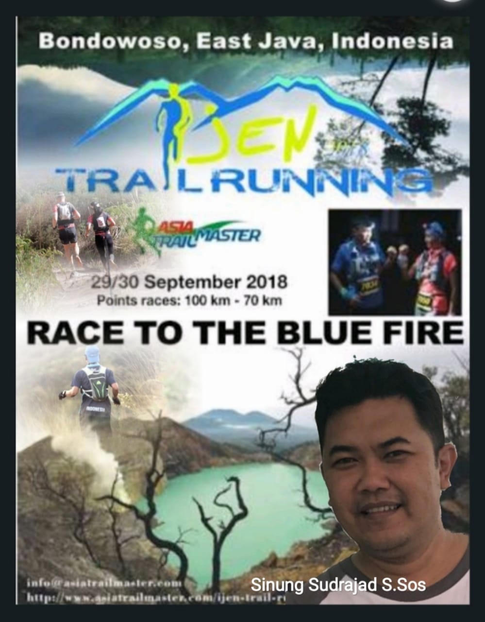"Bondowoso Ijen Trail Running" 4 Perlombaan Bergengsi Kawah Ijen.