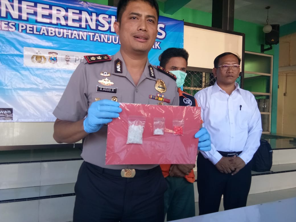 BD Sabu Sidotopo Jaringan Lapas Medaeng, di Bekuk Polres Tanjung Perak