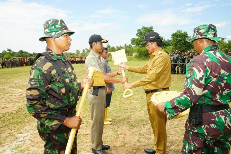 Gubernur Kepri Jadi Irup Pembukaan TMMD ke 103, Kodim 0315 Bintan.