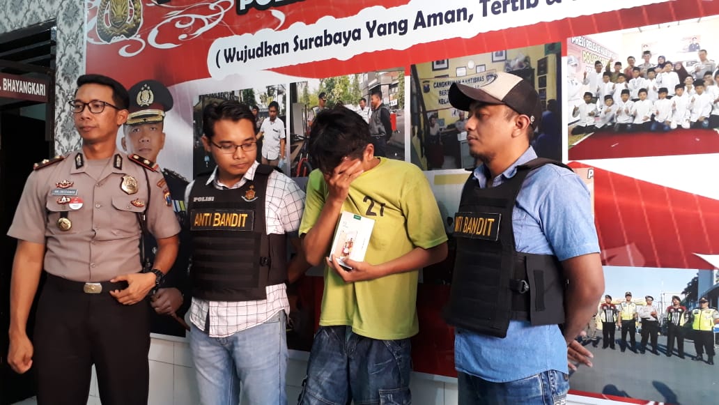 Curi HP Kepala Stasiun RRI, Doni Dapat Hadiah Timah Panas.