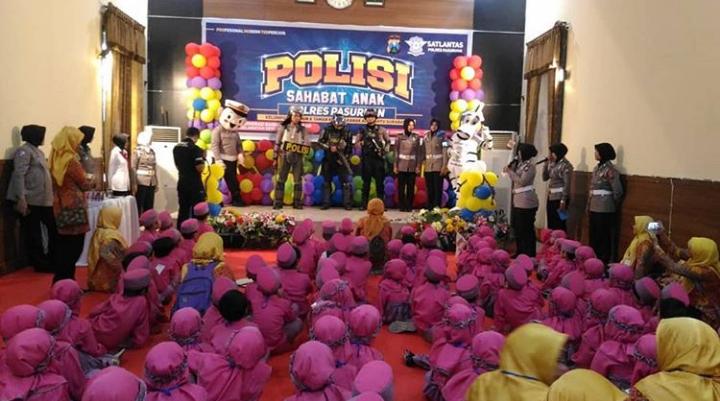 Polres Pasuruan, Gelar Polisi Sahabat Anak.