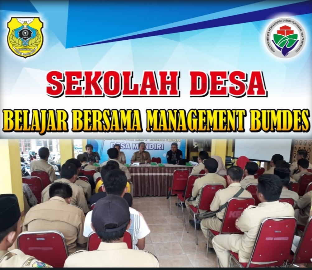 Hari Ke 2 Sekolah Desa di Kecamatan Cerme, Agenda Pemantapan Management BUMDES.