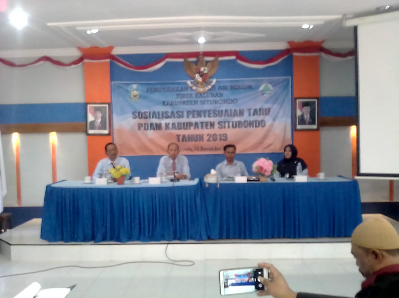Pemkab Situbondo Sosialisasikan Penyesuaian Tarif Dasar Air PDAM.