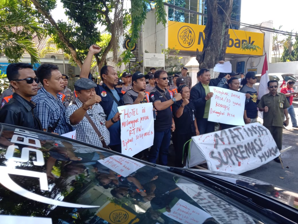 Peringati Hari Korupsi Sedunia, GAK Bondowoso Turun ke Jalan.