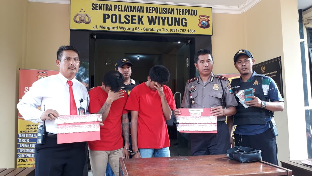Polsek Wiyung Ungkap Jaringan Pil Koplo ke Pelajar.