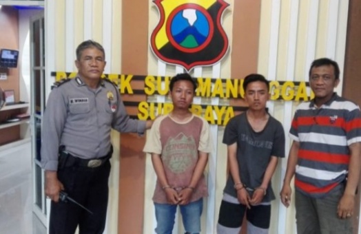 Berdalih Tanya Alamat, 2 Pelaku Jambret HP Diringkus Usai Beraksi.