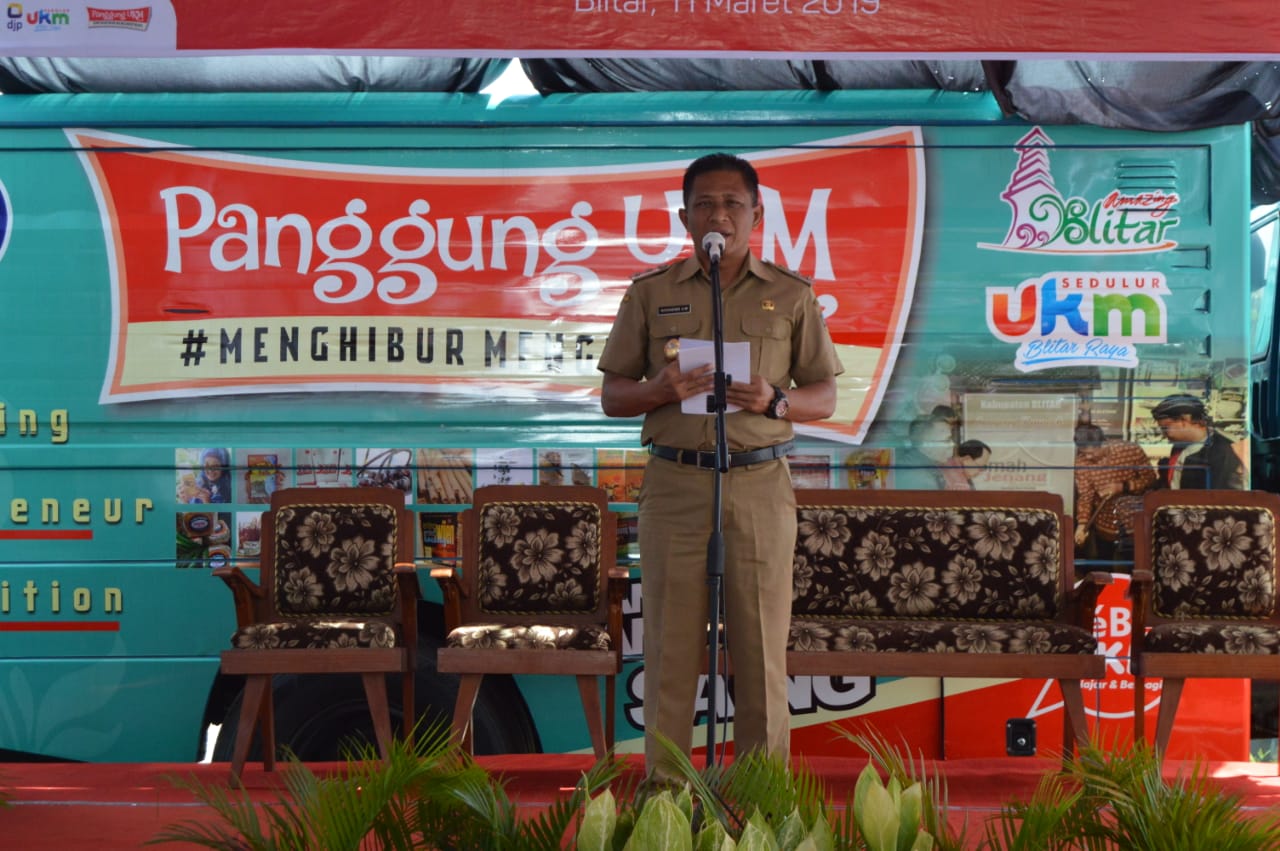 Wakil Bupati Blitar, Resmikan Kampung Wirausaha Online.