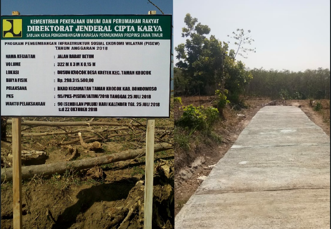 Kades Trebungan dan Kretek Kecamatan Taman Krocok, Angkat Bicara Terkait Program Pisew