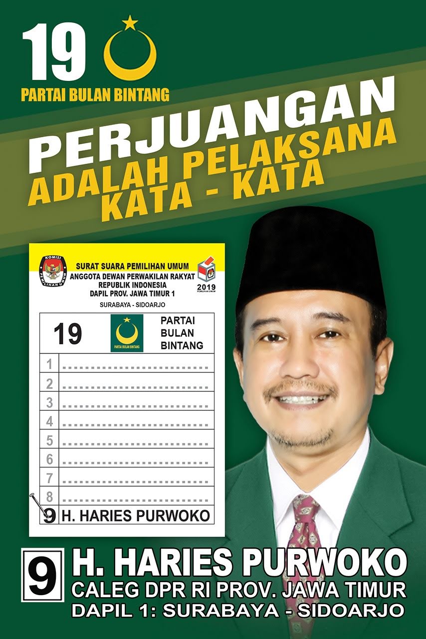 Caleg DPR RI dari PBB no. 9, Ingin Perjuangkan Keadilan Sosial Bagi Semua.